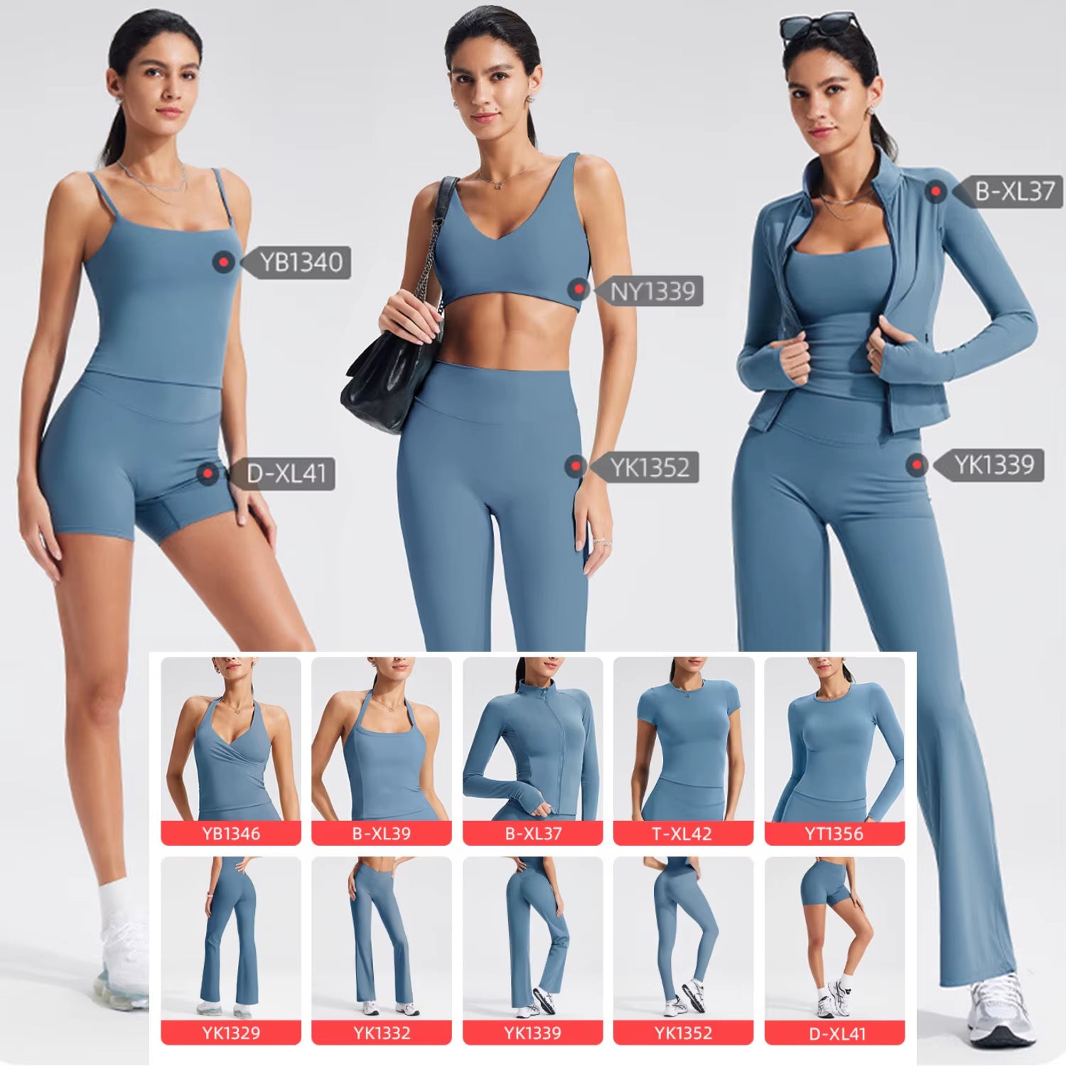 Custom Organic Cotton Quick Drying Breathable Long Sleeved Sport Wear Women Gym Fitness Leggings Suit Slim Fit T Shirt Yoga Set