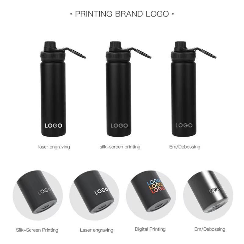 32Oz Rubber Double Wall Stainless Magsafe Vacuum Flask Tumbler Water Bottle Magnetic Phone Holder with Custom Logo